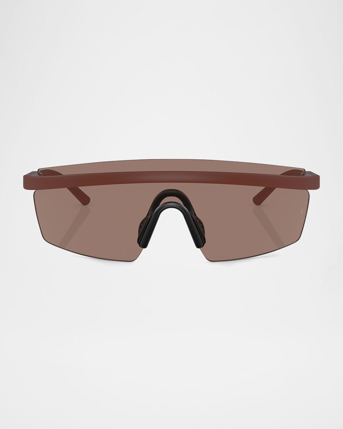 Oliver Peoples x Federer Men 's R-4 Plastic Shield Sunglasses