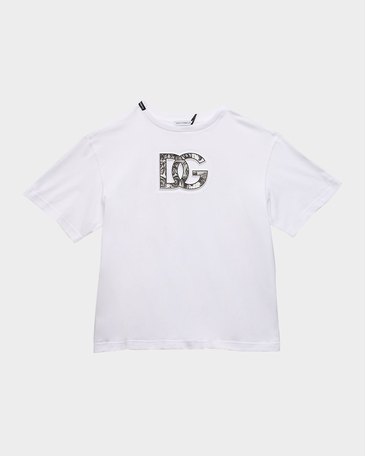 Dolce & Gabbana DG EMBOSSED FILM SS TEE