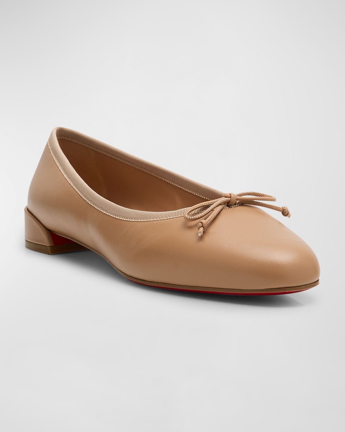Christian Louboutin Sweetie Jane Leather Ballerina Flats