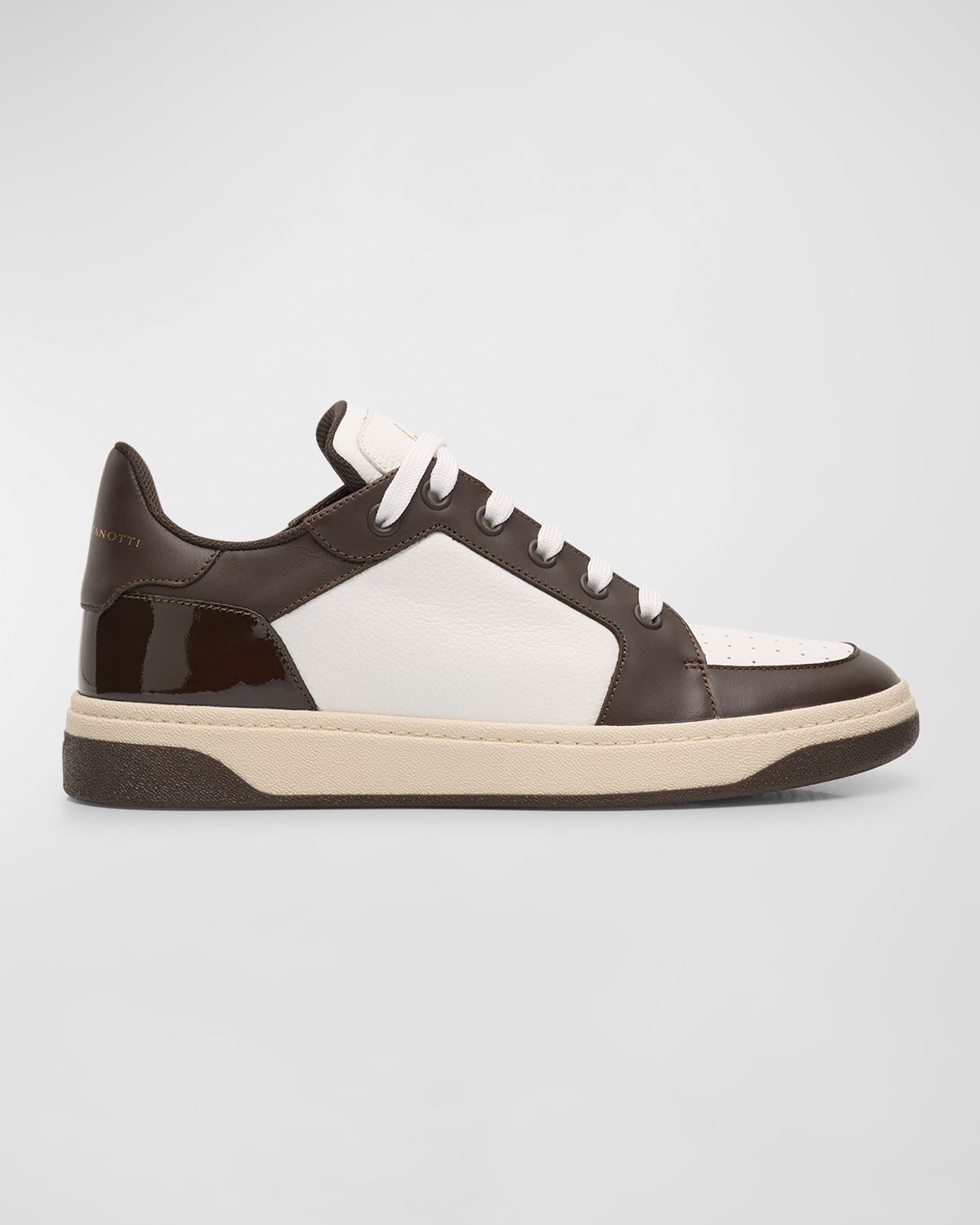 Giuseppe Zanotti Men 's Gz94 Bicolor Leather High-Top Sneakers | Thumbnail 7 Giuseppe Zanotti Men 's Gz94 Bicolor Leather High-Top Sneakers | Thumbnail 7