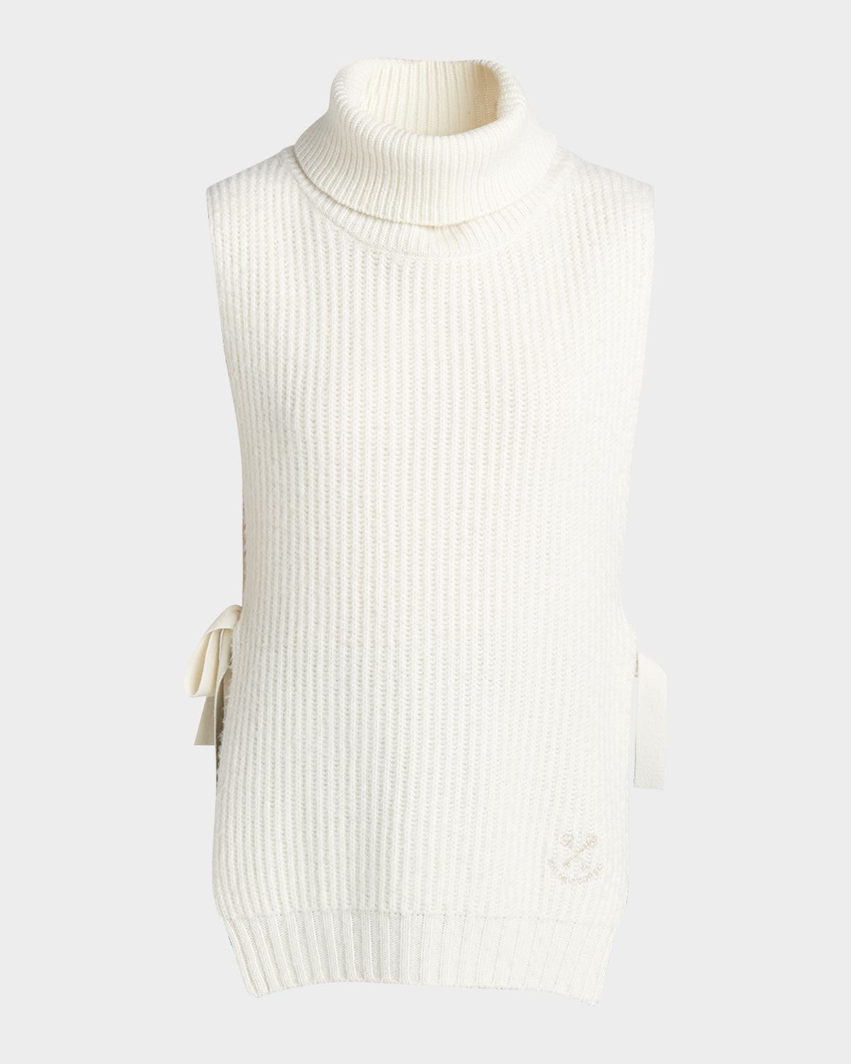 Golden Goose Journey Side-Tie Turtleneck Sweater Vest | Thumbnail 8 Golden Goose Journey Side-Tie Turtleneck Sweater Vest | Thumbnail 8