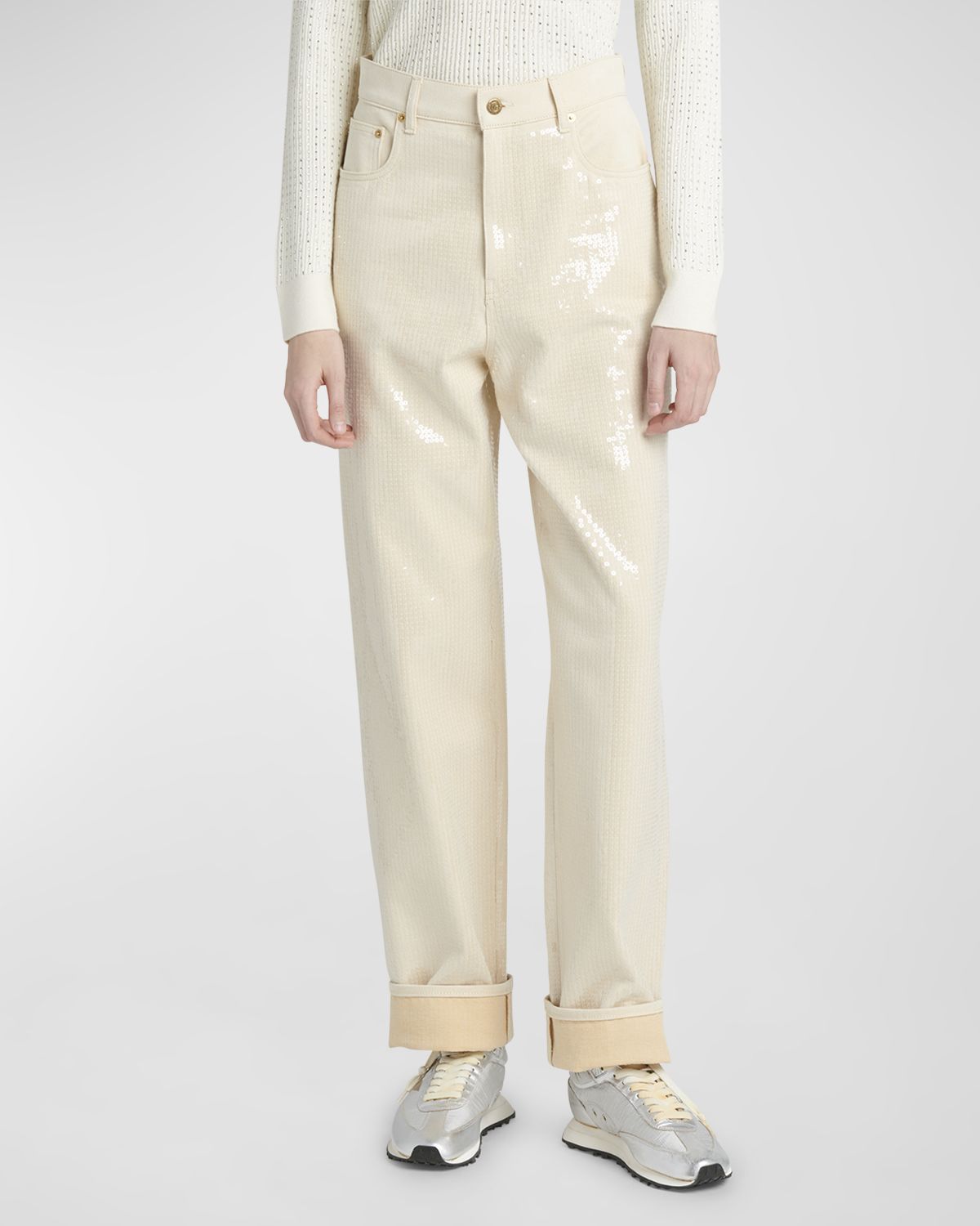 Golden Goose Journey Kim Sequined Jeans