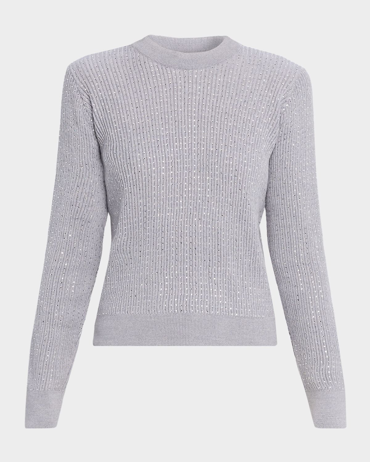Golden Goose Journey Crewneck Crystal Embellished Sweater