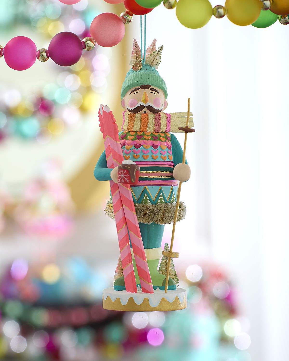 Glitterville Here We Come a Waffling Bronson Christmas Ornament | Thumbnail 4 Glitterville Here We Come a Waffling Bronson Christmas Ornament | Thumbnail 4