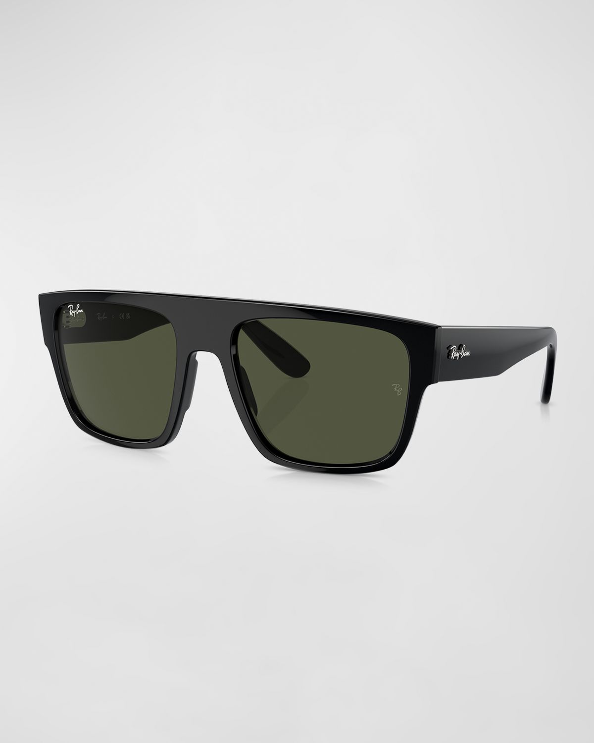 Ray-Ban Men 's rb0360s Plastic Oversized Square Sunglasses, 57mm
