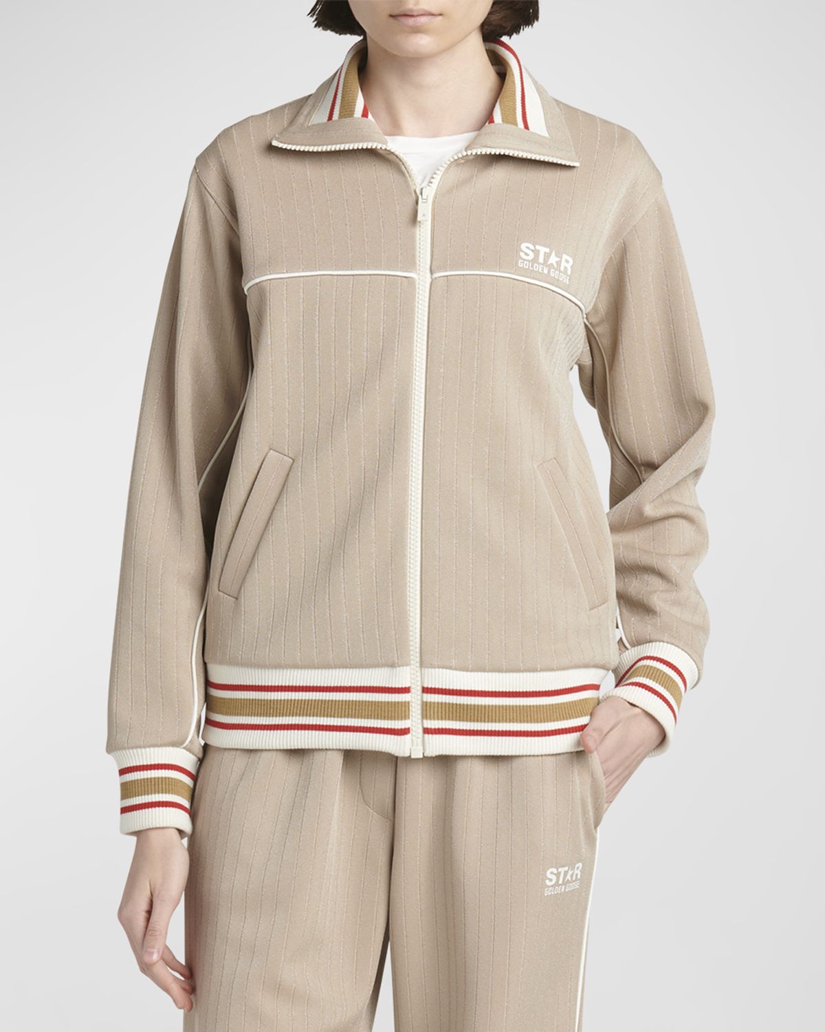 Golden Goose Star Zipped Track Jacket