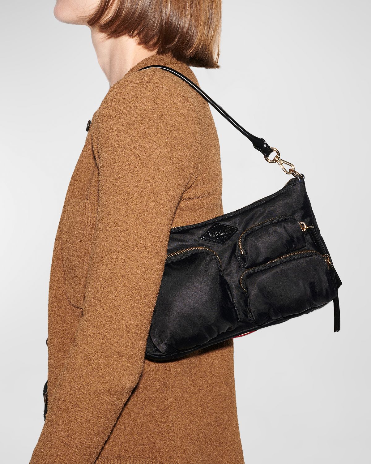 MZ WALLACE Chelsea Petite Nylon Shoulder Bag