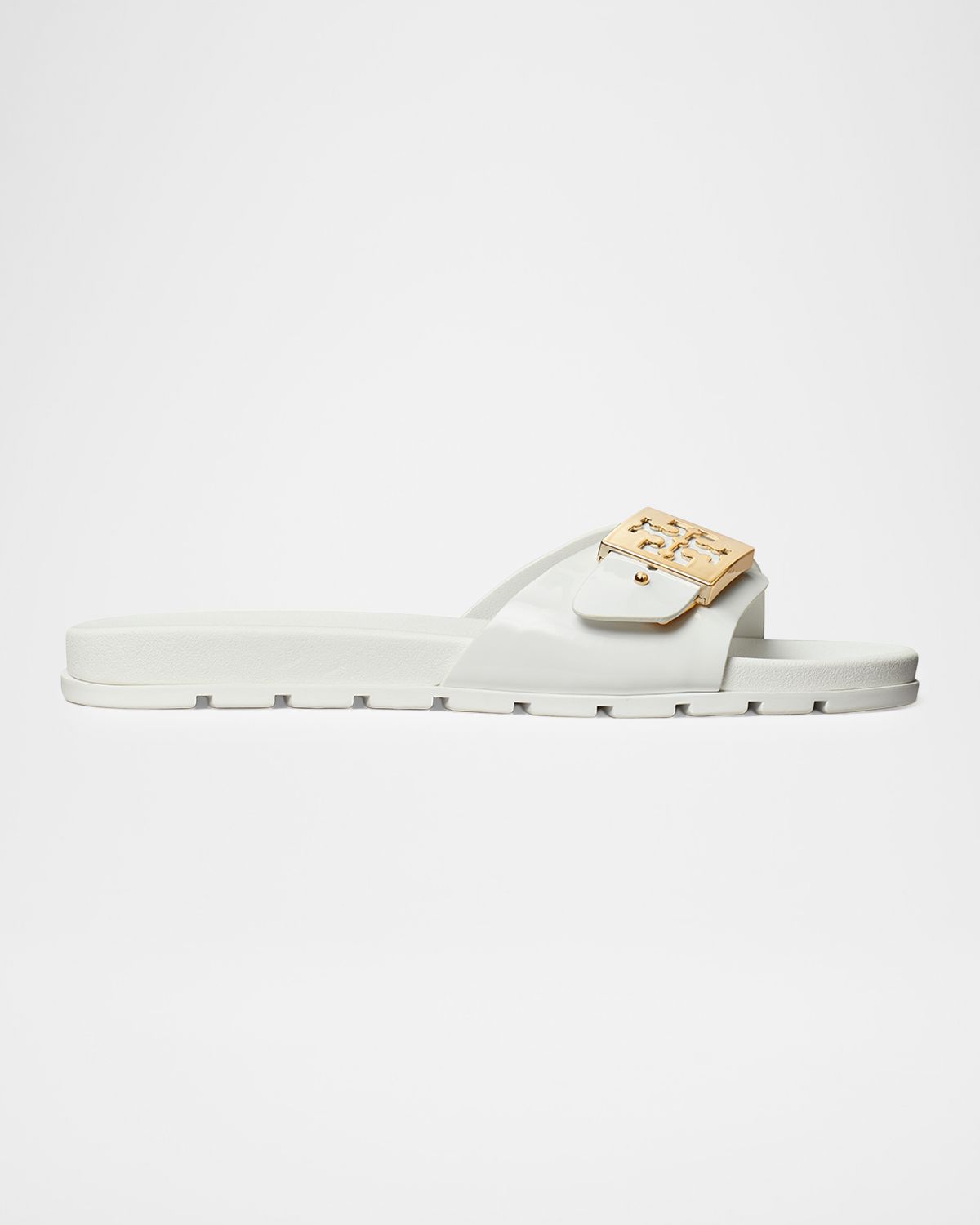 Tory Burch Glossy Buckle Slide Sandals | Thumbnail 7 Tory Burch Glossy Buckle Slide Sandals | Thumbnail 7
