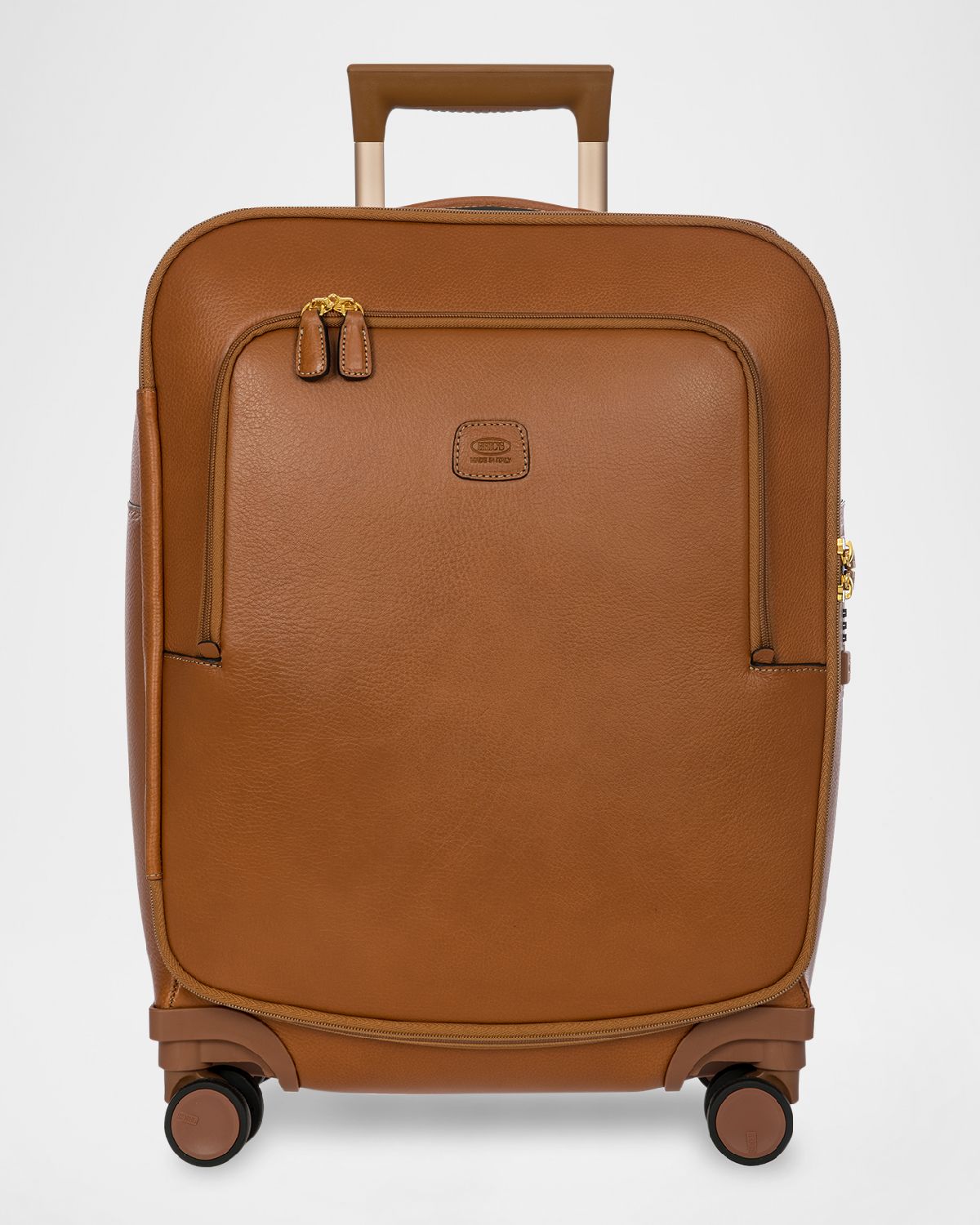 Bric 's Life Pelle Compound 21" Leather Carry-On Spinner