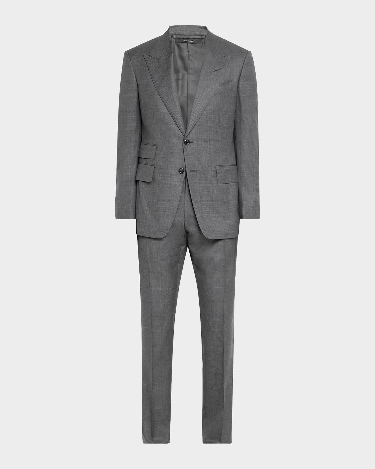 TOM FORD Men 's Shelton Prince of Wales Suit
