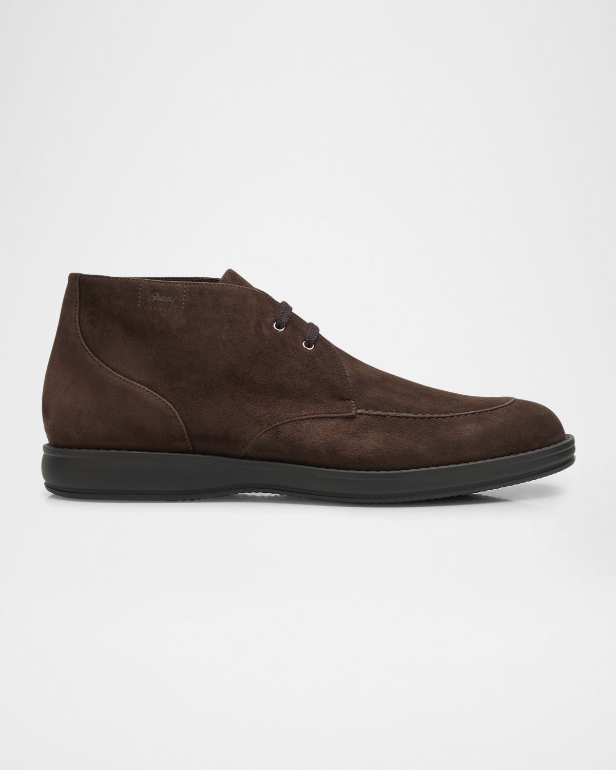 Brioni Men 's Journey Suede Desert Boots | Thumbnail 7