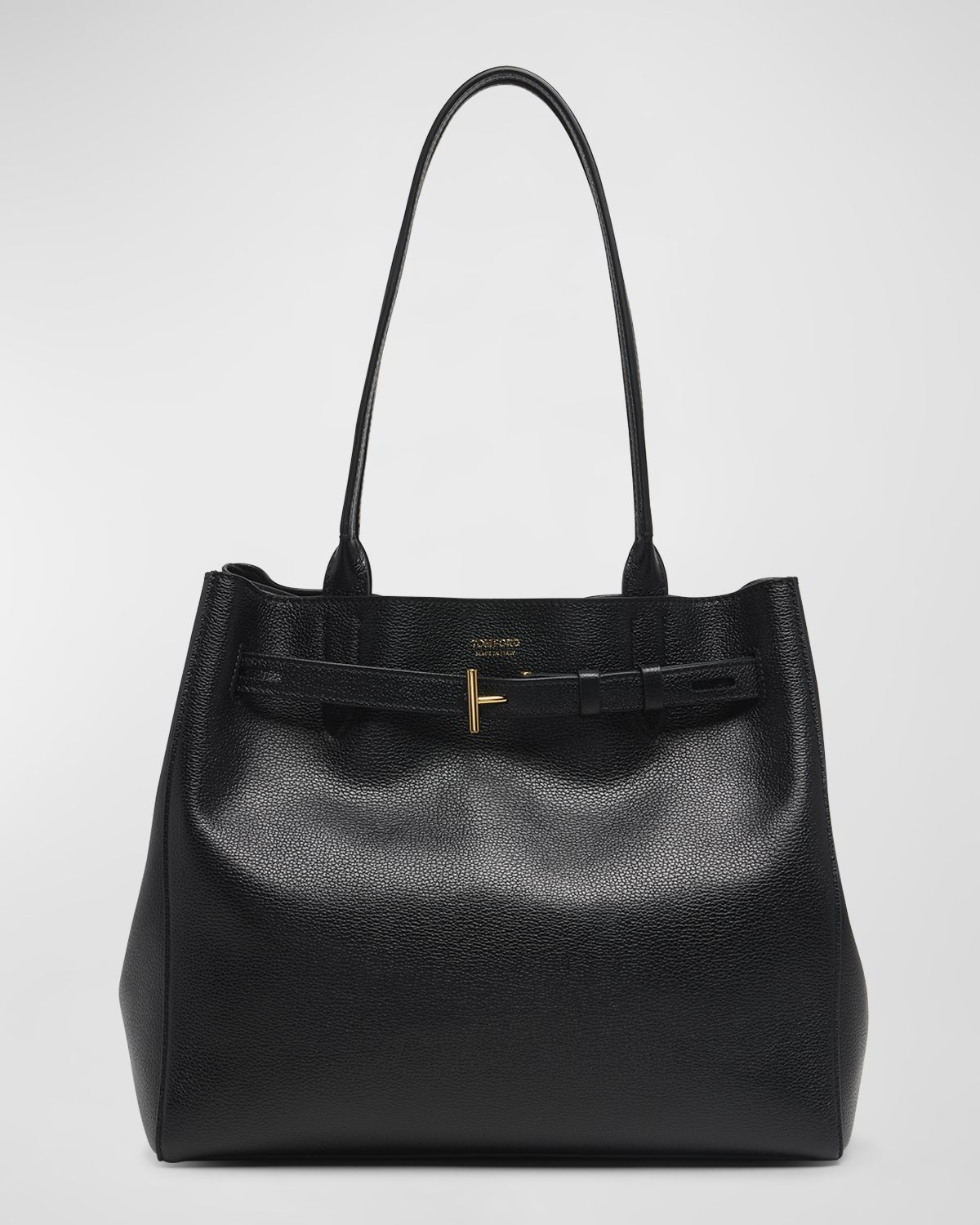 TOM FORD Audrey Medium Tote Bag in Grain Leather | Thumbnail 8