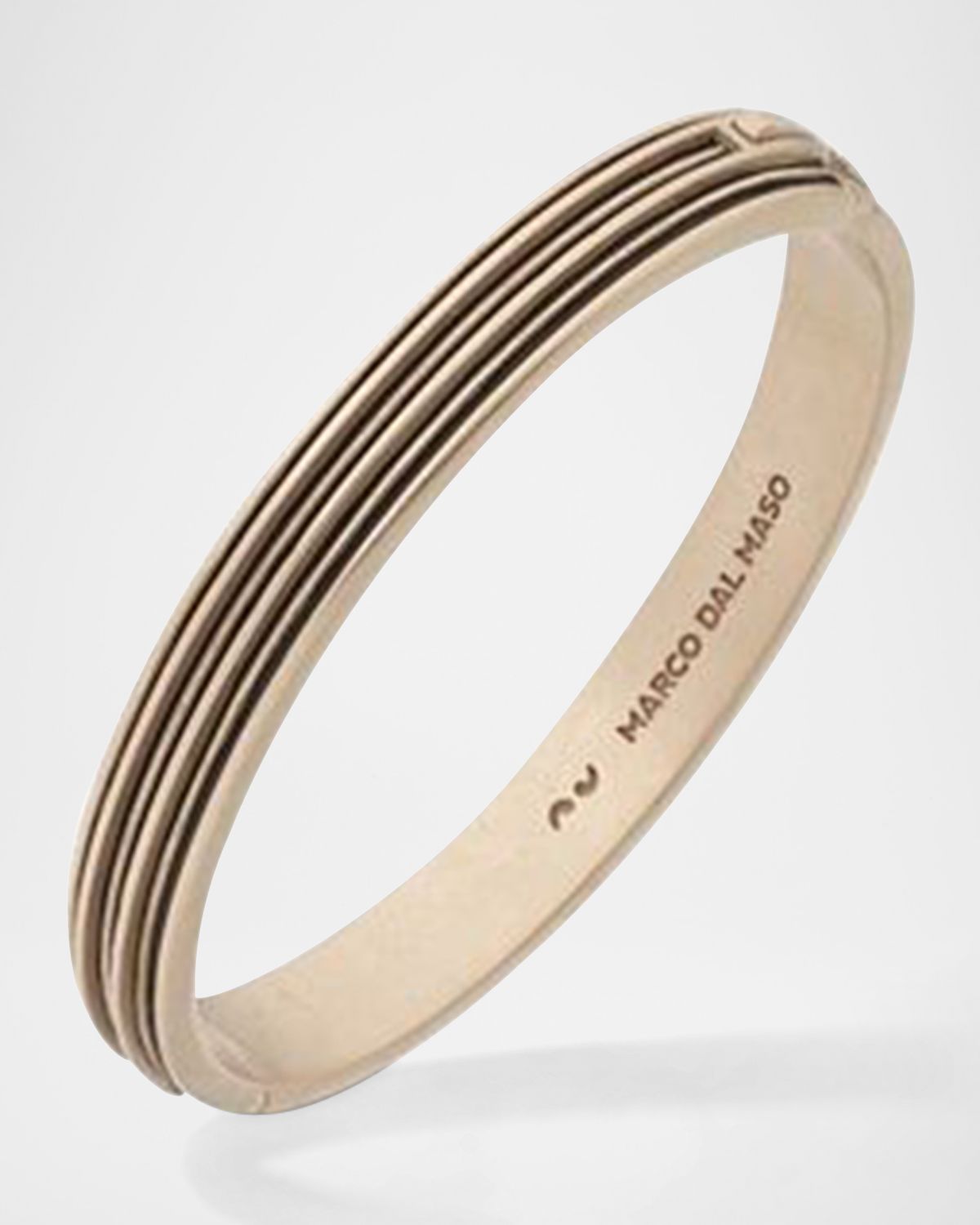 Marco Dal Maso Men 's Acies Enameled Bangle Bracelet