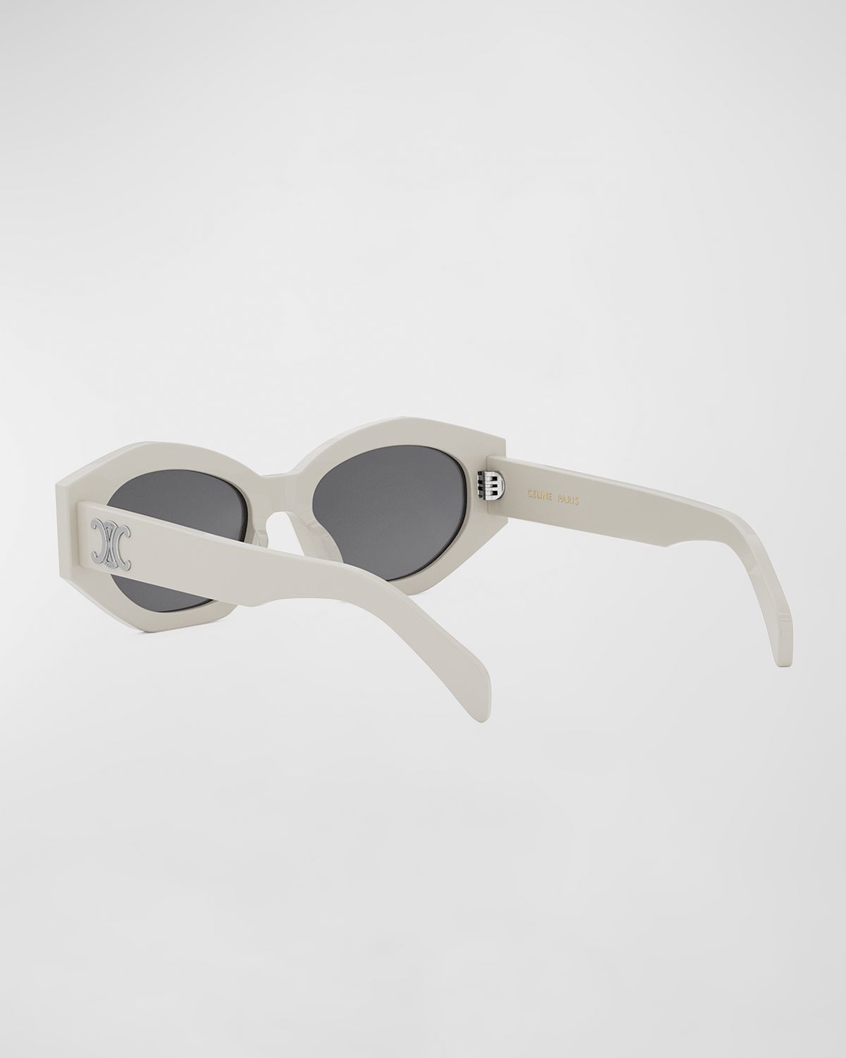 Celine Triomphe Acetate Oval Sunglasses