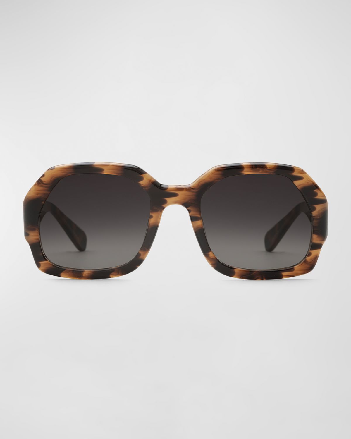 KREWE Naomi Acetate Round Sunglasses
