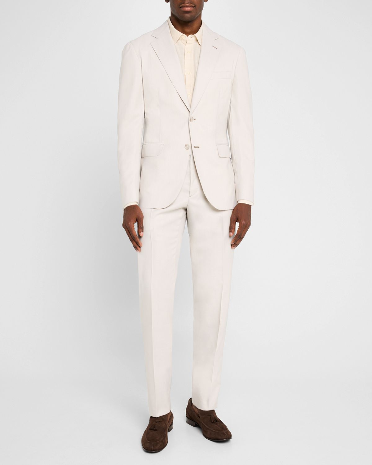 Brioni Men 's Wool Twill Suit