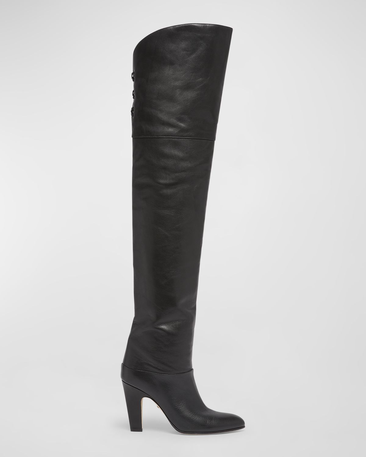 Chloe Eve Leather Over-The-Knee Boots