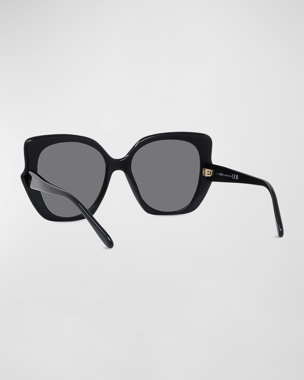 Loewe Logo Acetate Butterfly Sunglasses