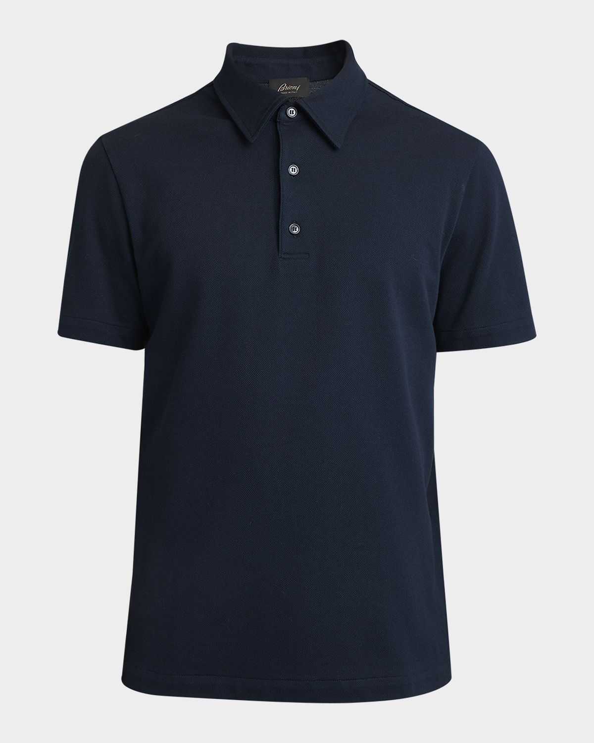 Brioni Men 's Cotton Jersey Polo Shirt