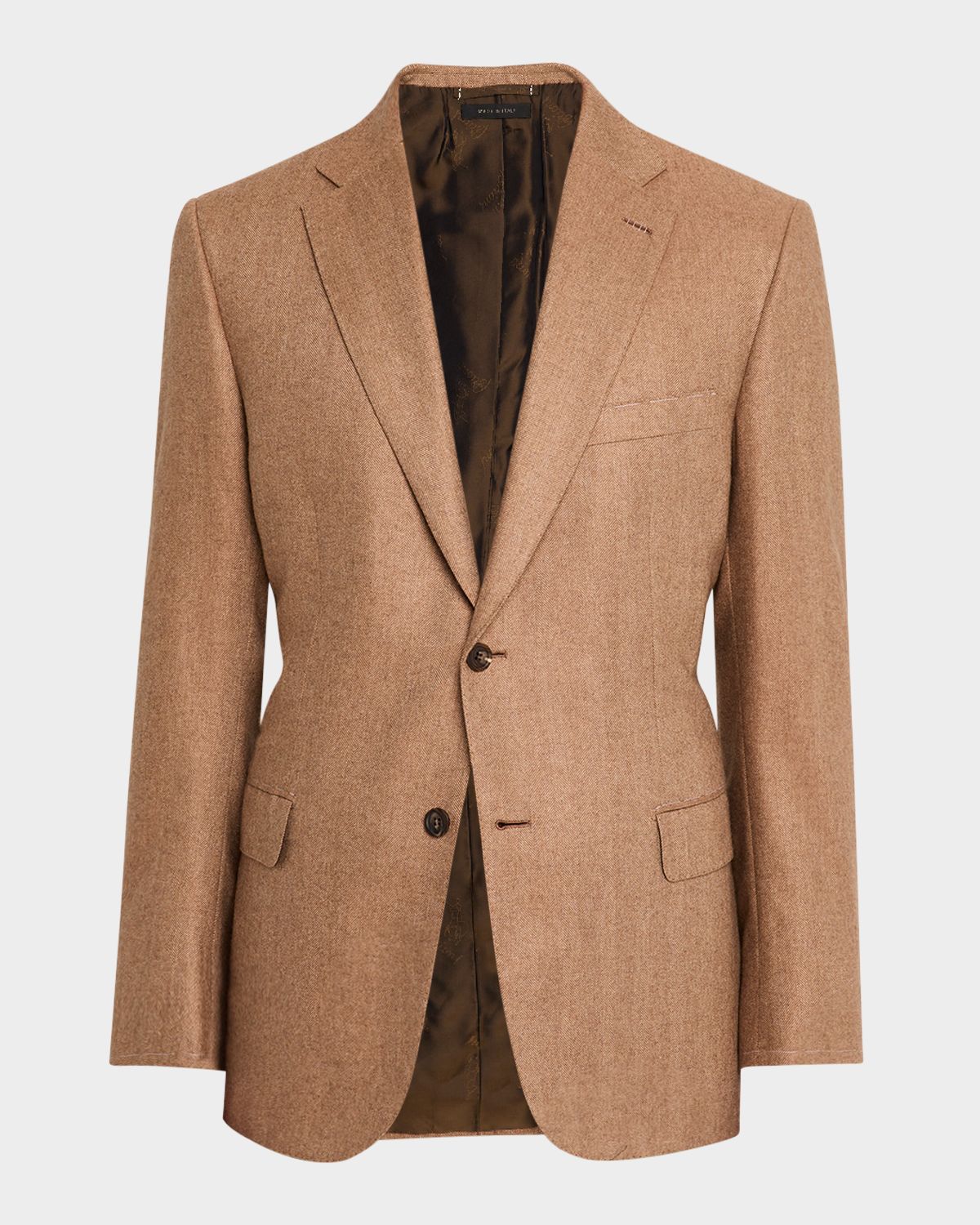 Brioni Men 's Herringbone Blazer