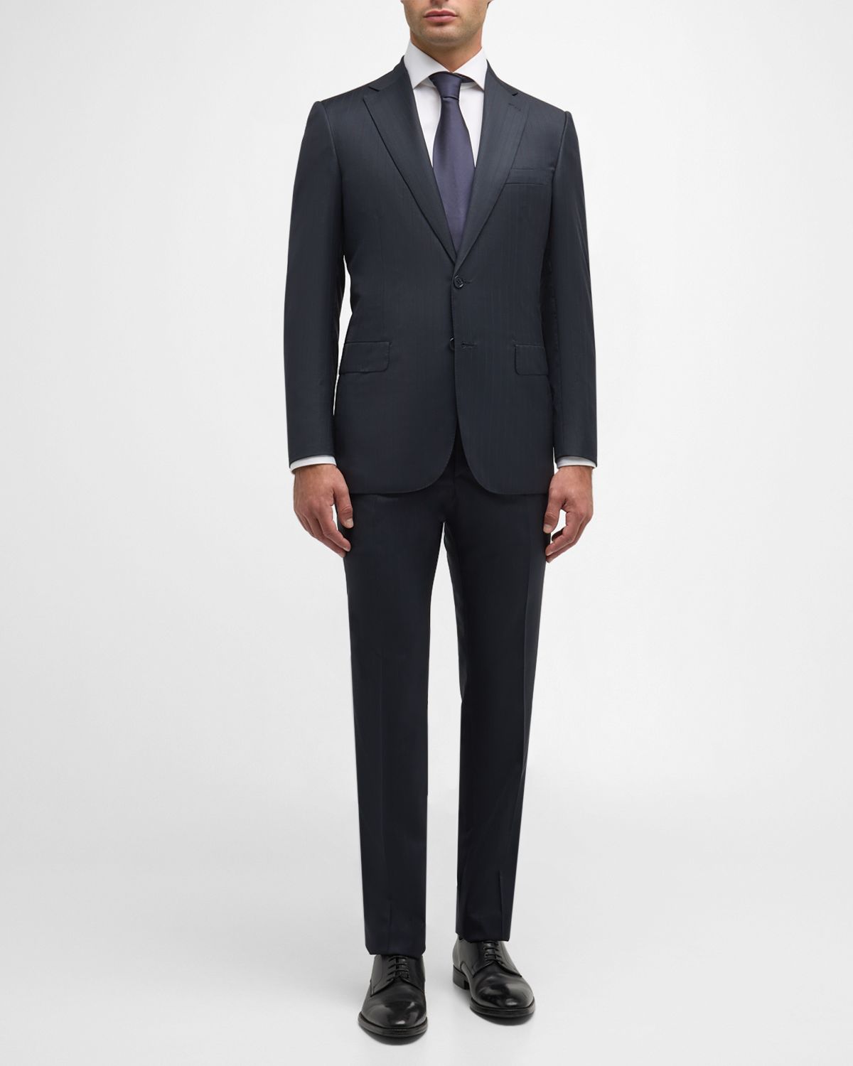Brioni Men 's Wool Pinstripe Suit