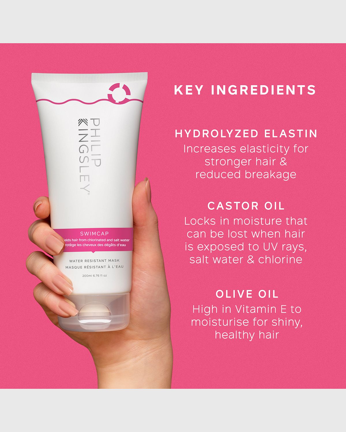 Philip Kingsley Swimcap Water Resistant Mask, 6.8 oz.