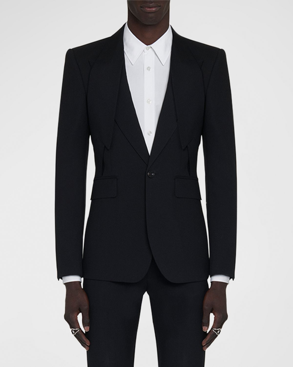 McQueen Men's Lapel-Collar Sport Coat