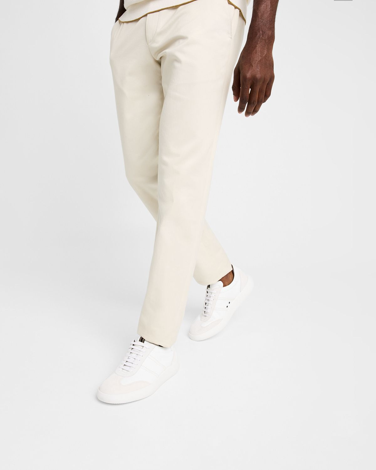 Brioni New Cassette Mixed Leather Sneakers