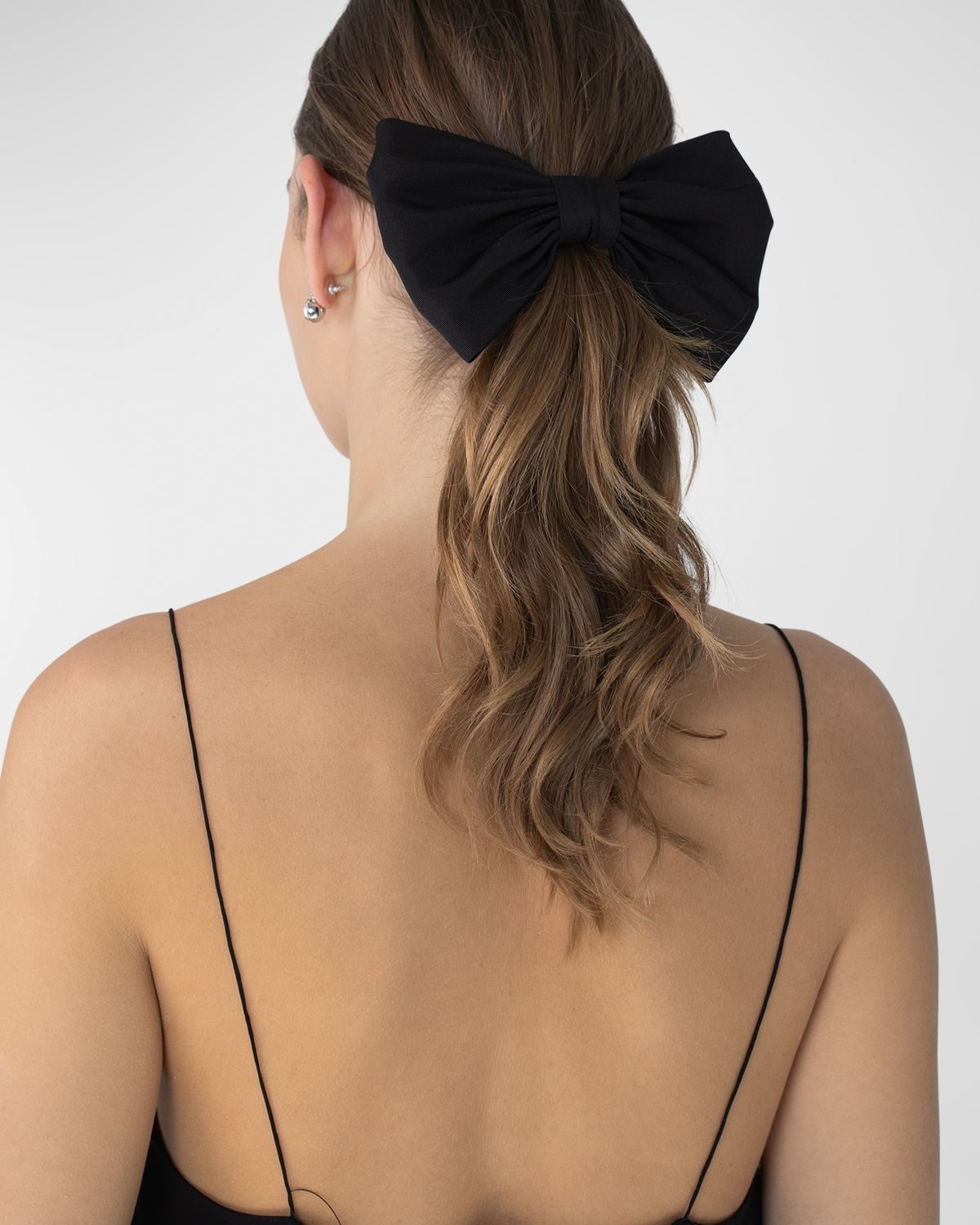 Jennifer Behr Trisha Silk Bow Barrette
