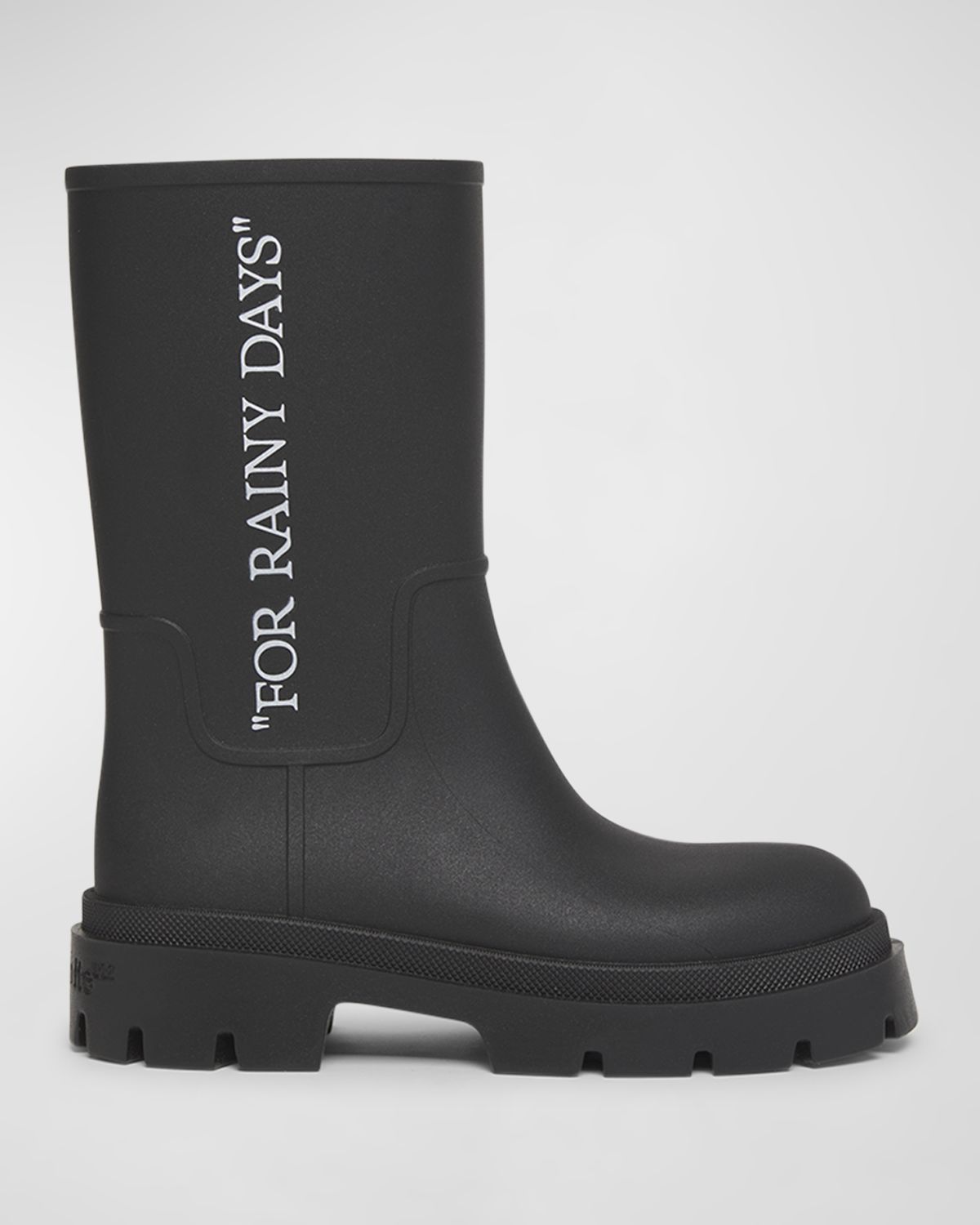 Off-White Reboot Mid-Calf Rain Boots