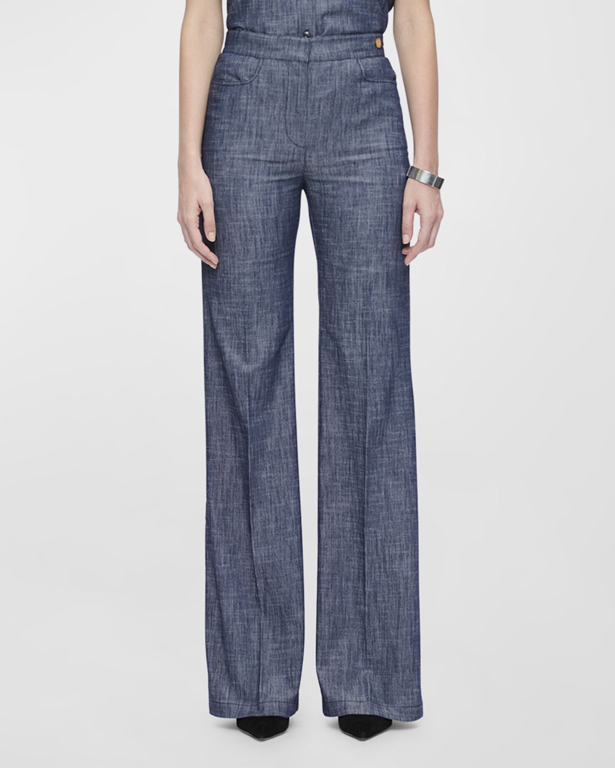 CALLAS Milano Tonne High-Rise Stretch Denim Pants