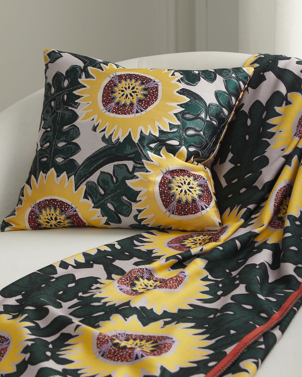 Christian Lacroix Soleils Osier Decorative Pillow, 20"
