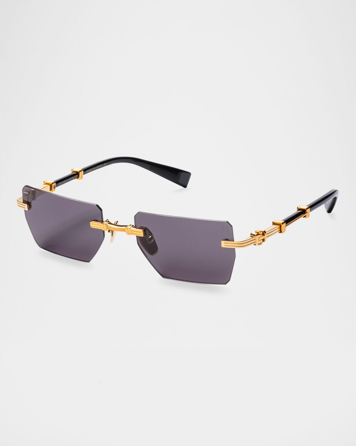 Balmain Pierre Oval Acetate Sunglasses