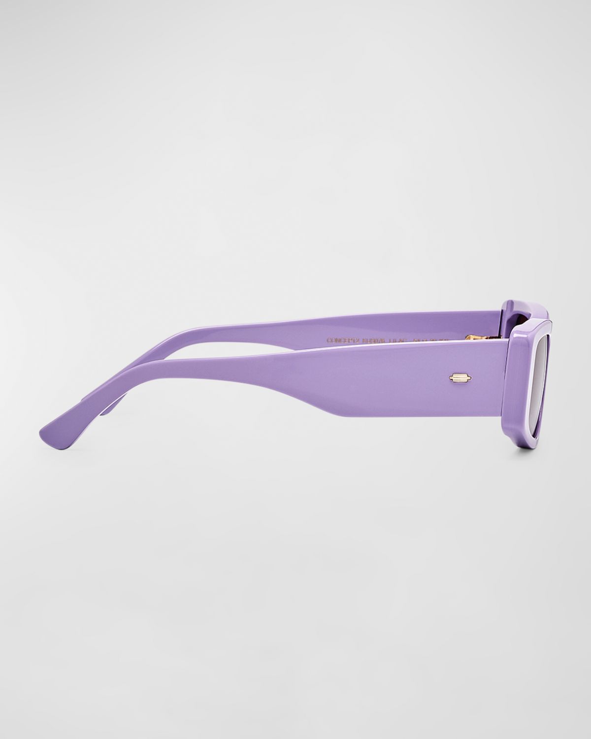 KIMEZE Concept 2 Purple Acetate Cat-Eye Sunglasses