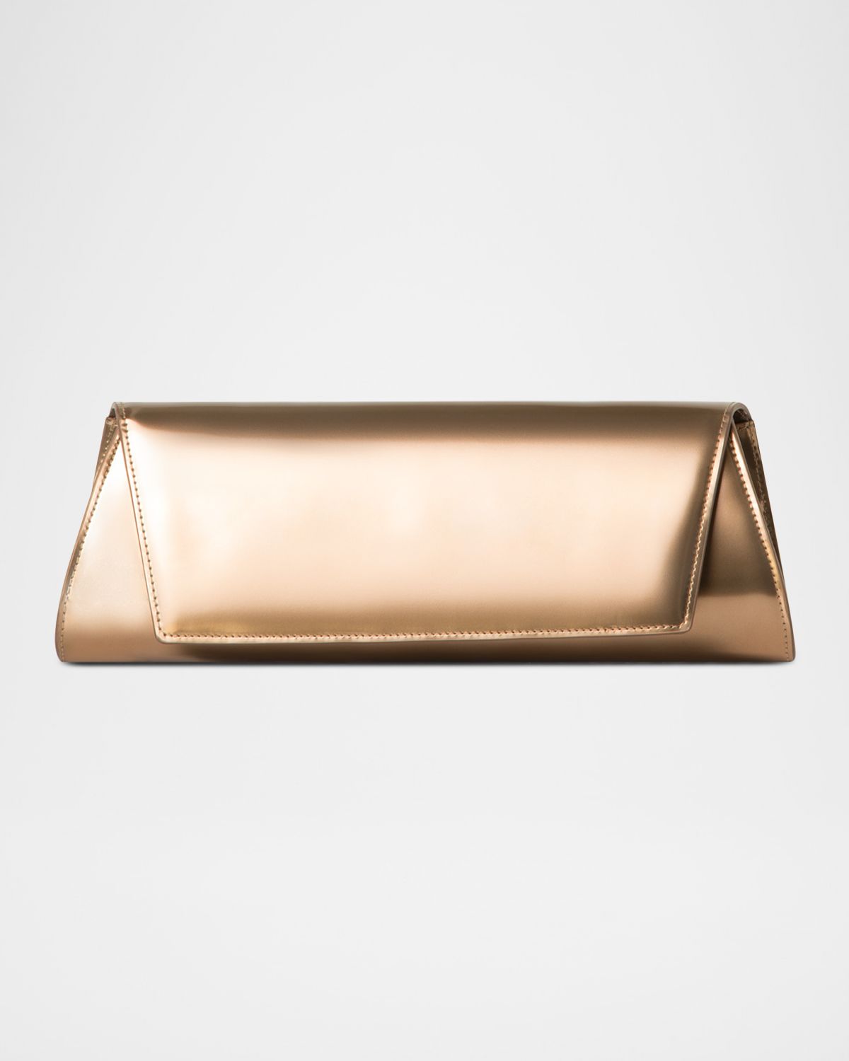 Akris Anouk Small Metallic Leather Clutch Bag | Thumbnail 9 Akris Anouk Small Metallic Leather Clutch Bag | Thumbnail 9