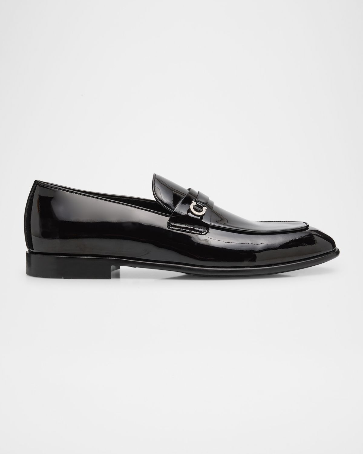 Ferragamo Men 's Desio Patent Leather Penny Loafers | Thumbnail 7 Ferragamo Men 's Desio Patent Leather Penny Loafers | Thumbnail 7