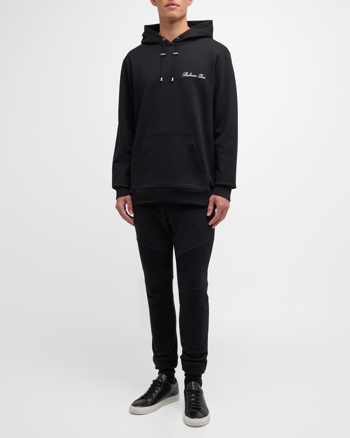 Balmain Men 's Signature Relaxed Hoodie