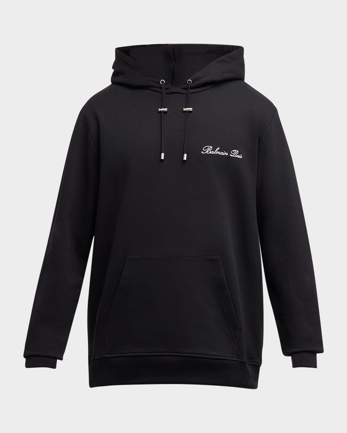 Balmain Men 's Signature Relaxed Hoodie