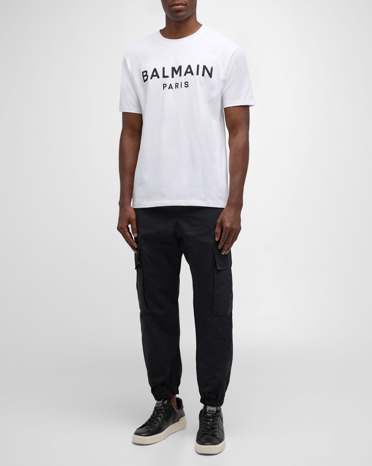 Balmain Men 's Logo-Print T-Shirt