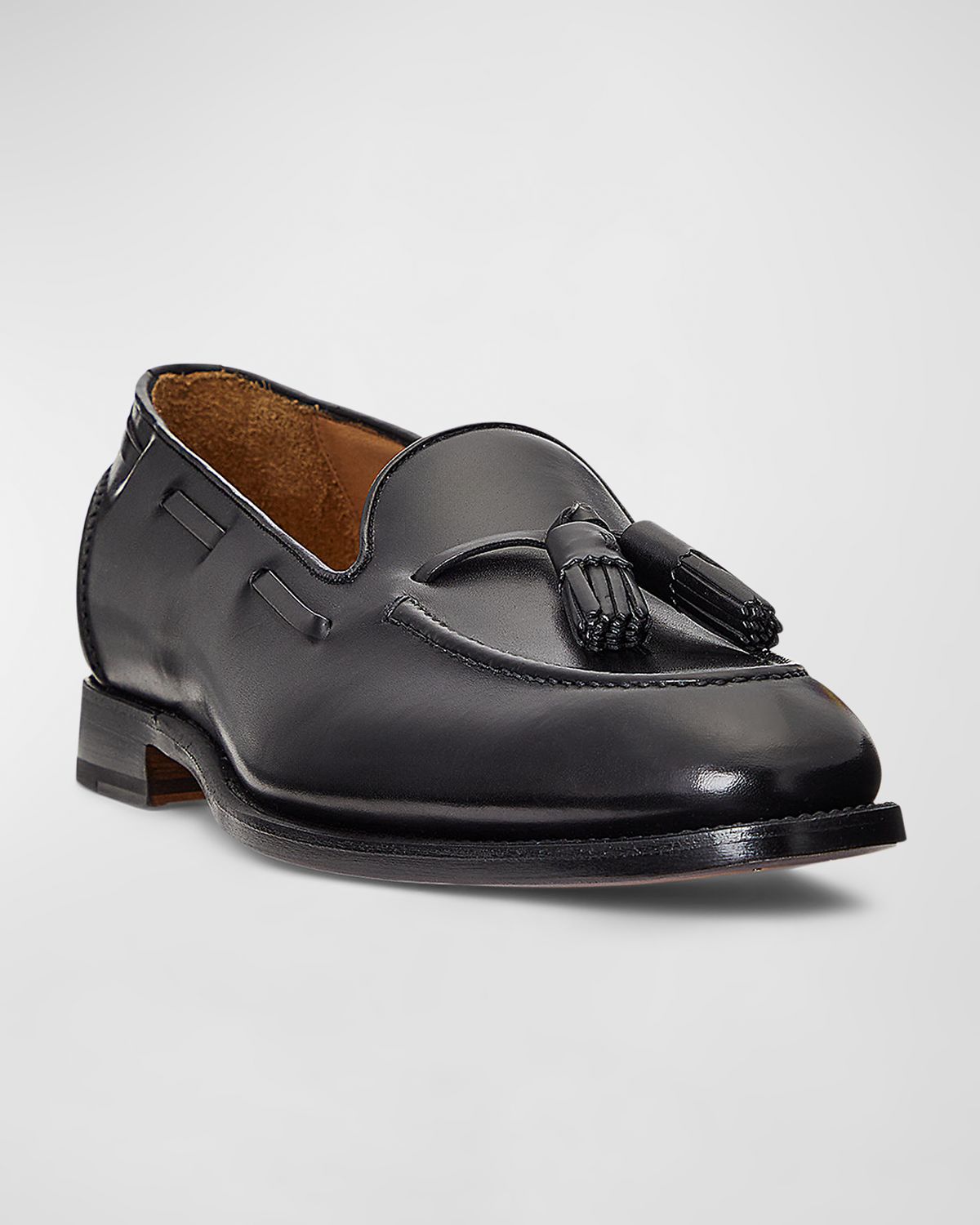 Ralph Lauren Purple Label Men 's Luther Leather Tassel Loafers