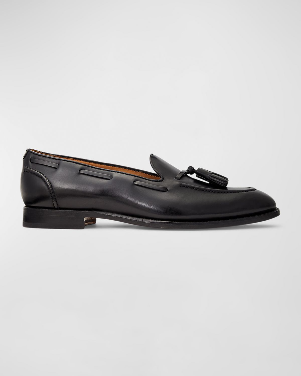 Ralph Lauren Purple Label Men 's Luther Leather Tassel Loafers