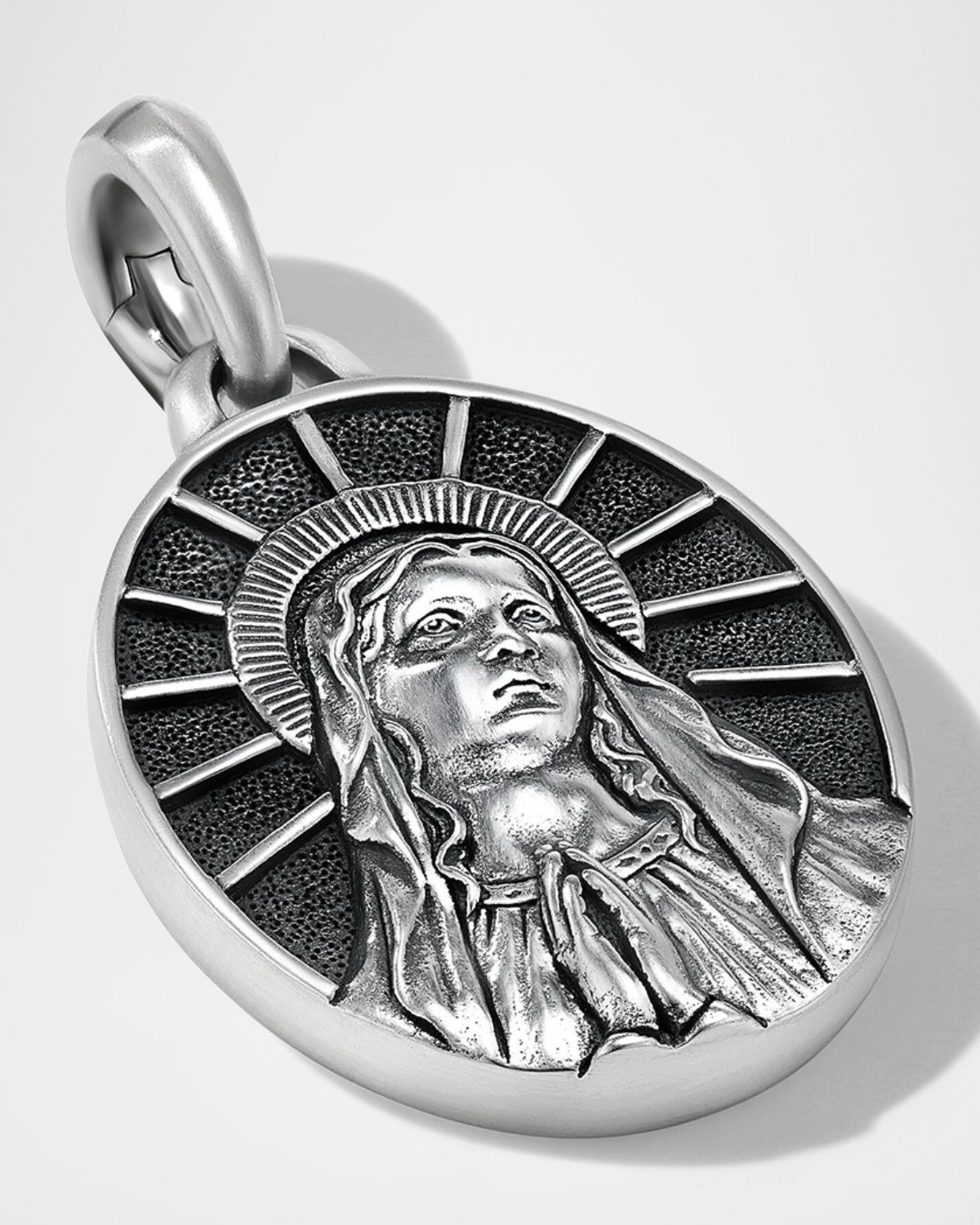 David Yurman Men 's Mary Pendant in Silver, 30mm