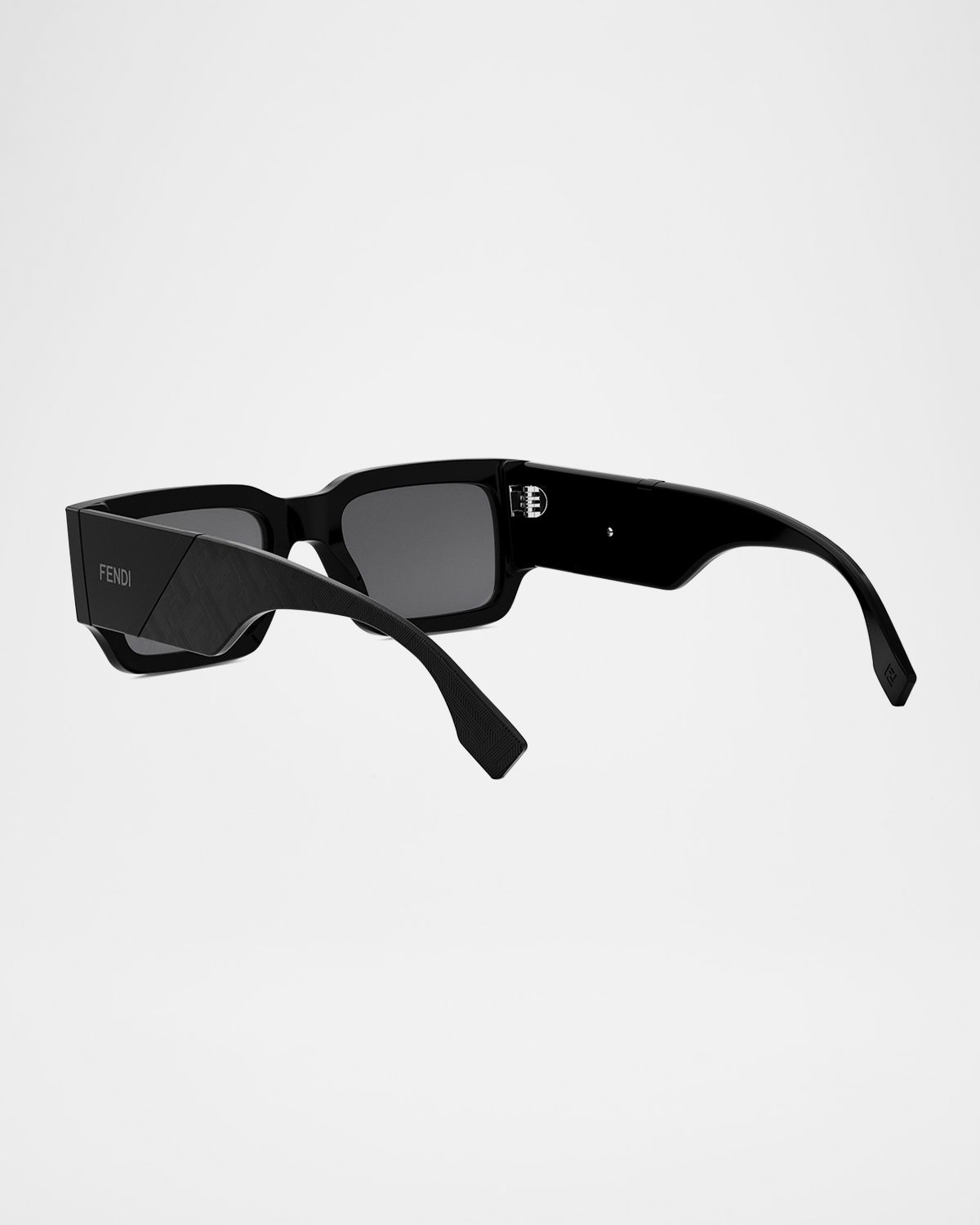 Fendi Men 's Rectangle Acetate Sunglasses
