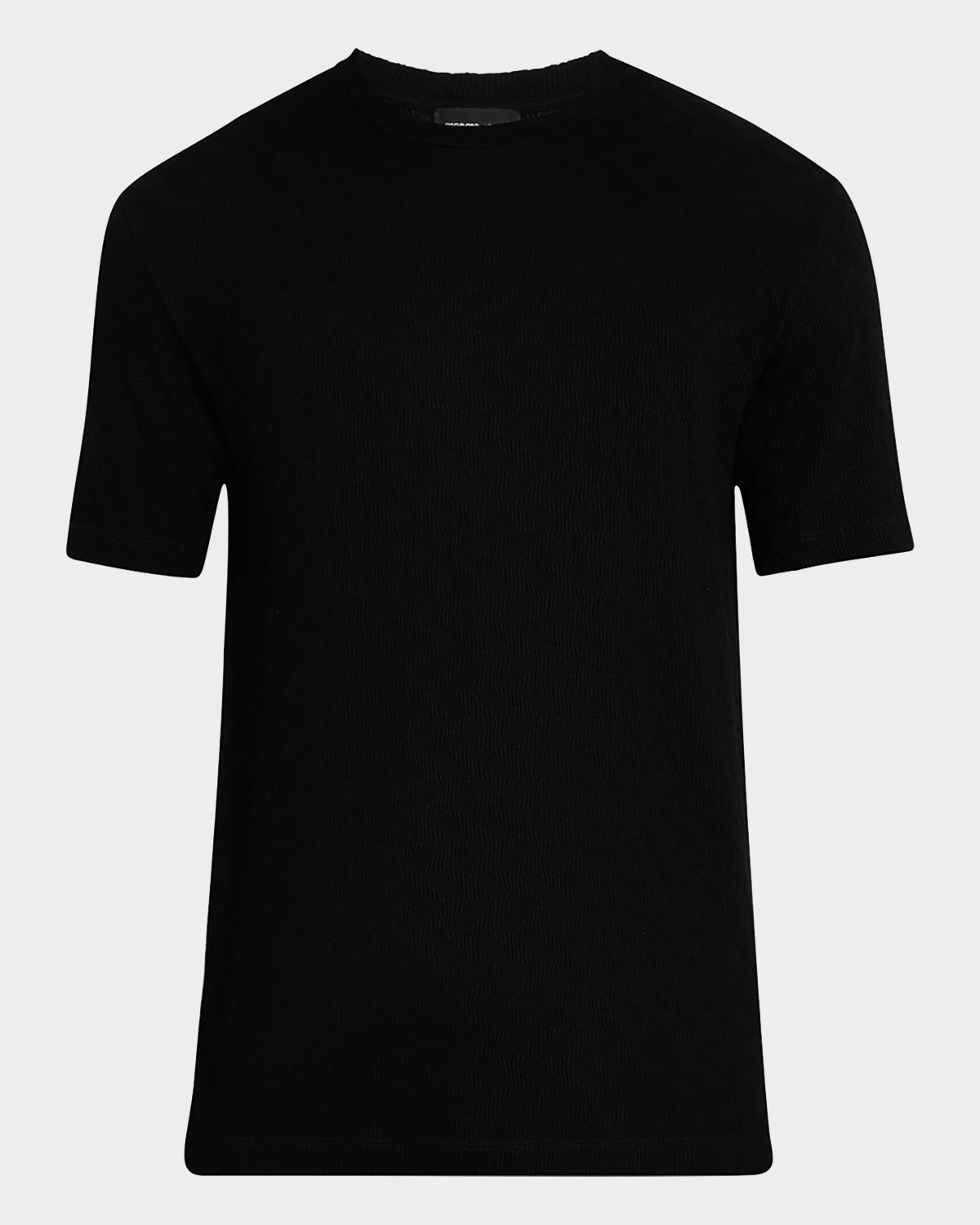 Giorgio Armani Men 's Zigzag Jersey T-Shirt | Thumbnail 6 Giorgio Armani Men 's Zigzag Jersey T-Shirt | Thumbnail 6