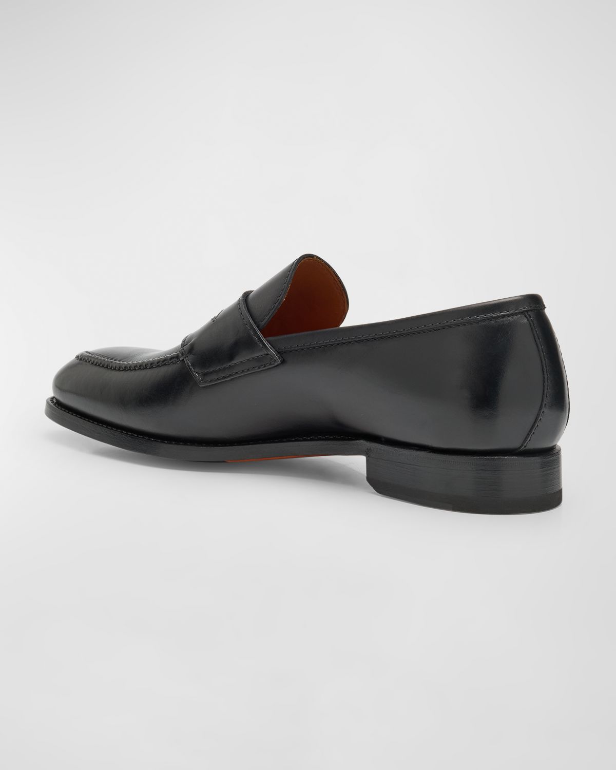Bontoni Men 's Principe Leather Penny Loafers | Thumbnail 4