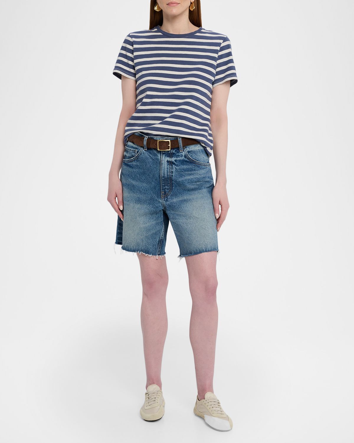 Nili Lotan Russel Denim Shorts