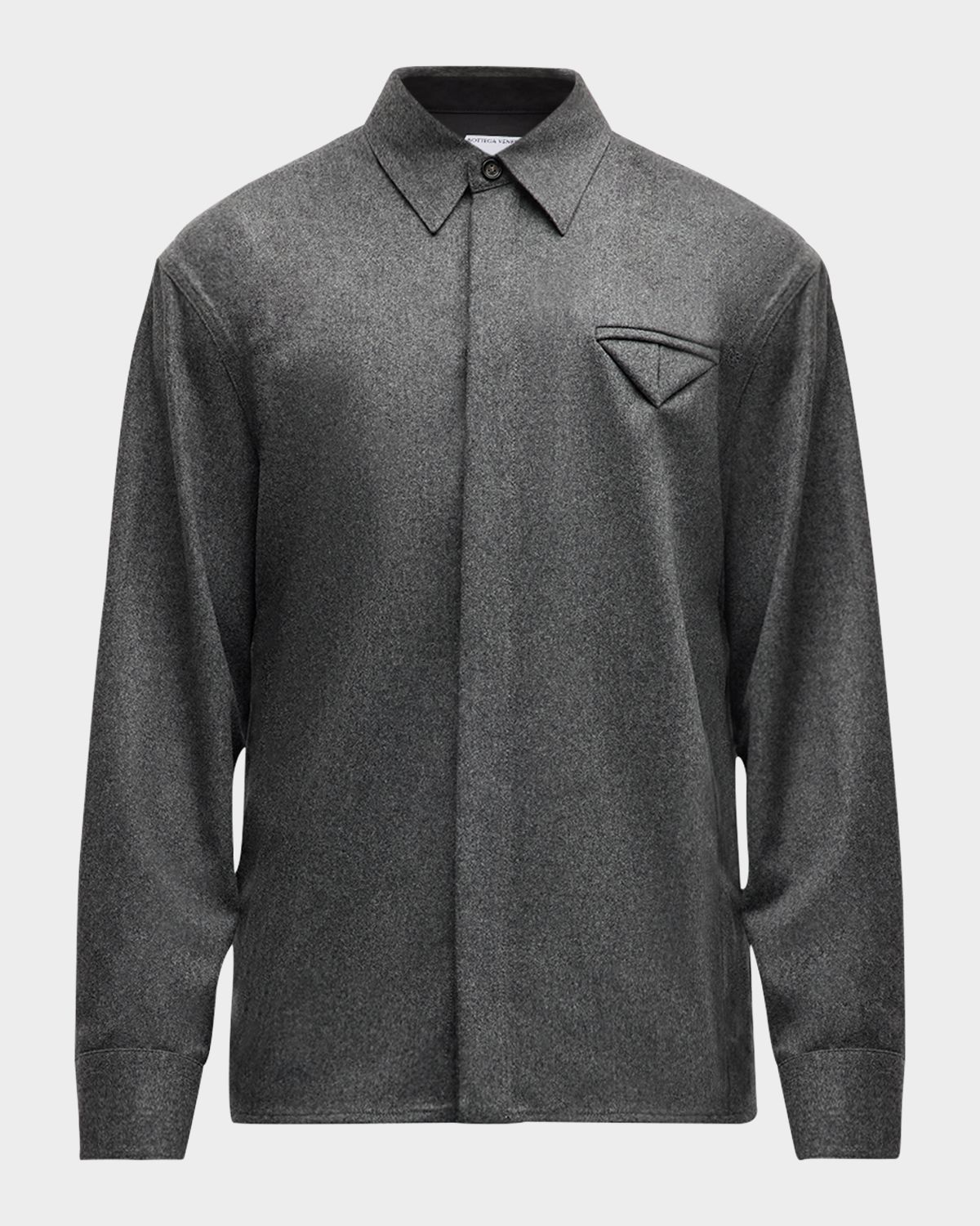 Bottega Veneta Men 's Light Flannel Sport Shirt