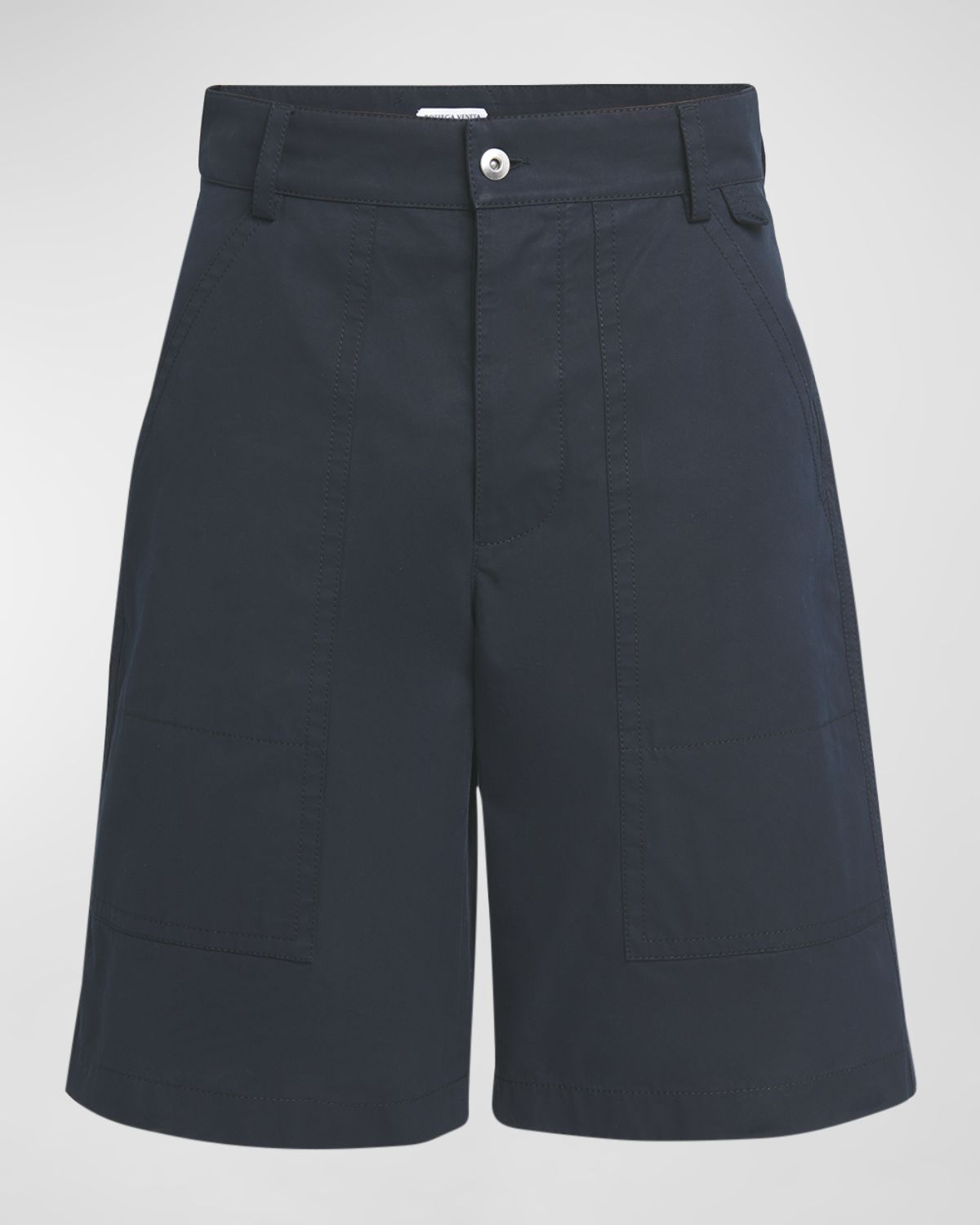 Bottega Veneta Men 's Light Cotton Twill Shorts