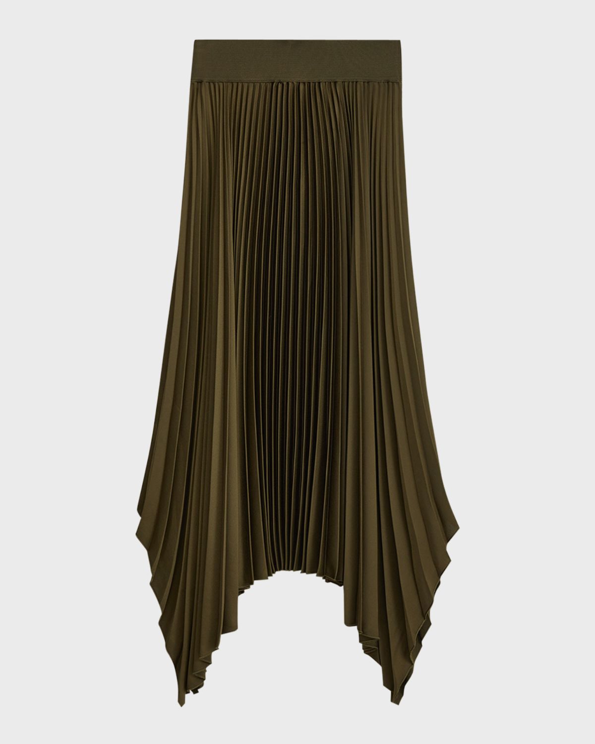 Joseph Ade Pleated Handkerchief Maxi Skirt