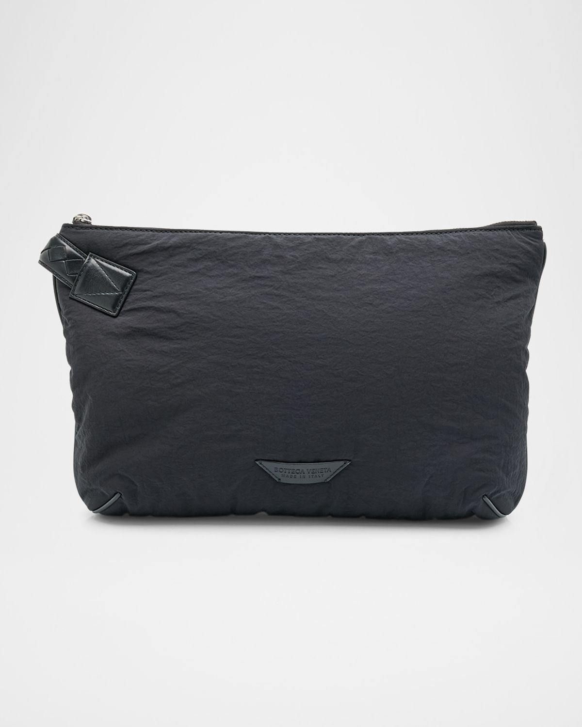 Bottega Veneta Men 's Crossroad Paper Nylon Small Pouch